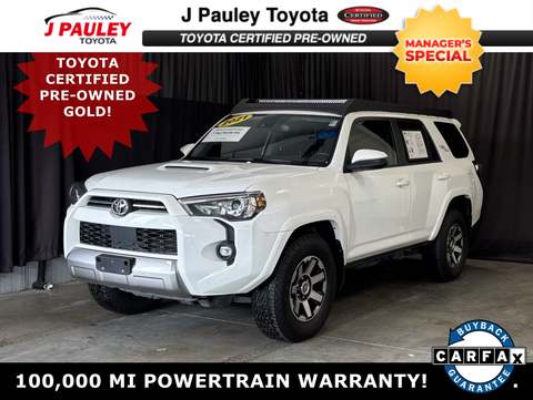 2021 Toyota 4Runner.