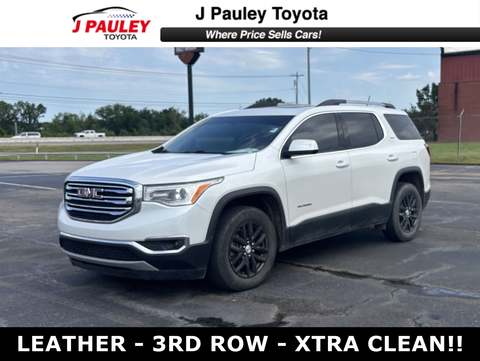2018 GMC Acadia.