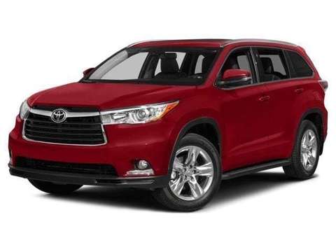 2015 Toyota Highlander.