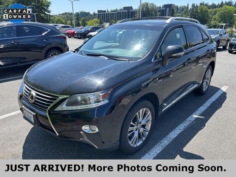 2013 Lexus RX.