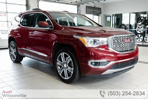 2017 GMC Acadia.