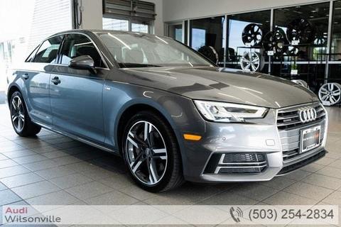 2018 Audi A4.