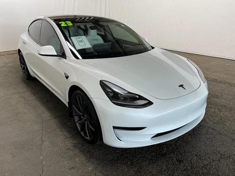 2023 Tesla Model 3.
