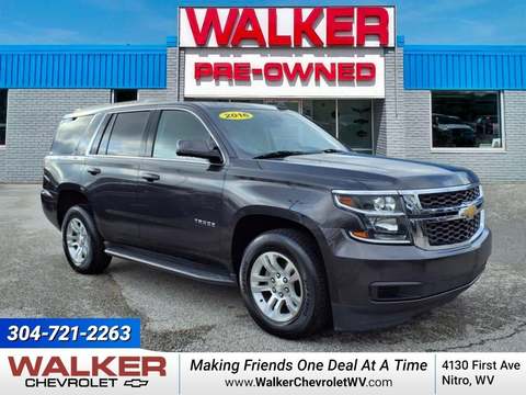 2016 Chevrolet Tahoe.