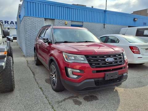 2017 Ford Explorer.