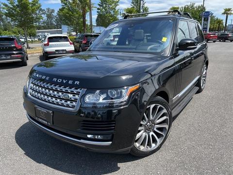 2016 Range Rover.