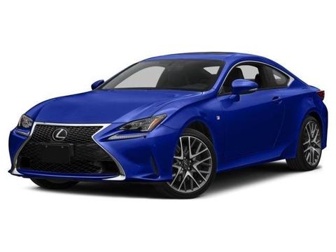 2016 Lexus RC.
