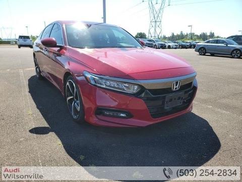 2018 Honda Accord.