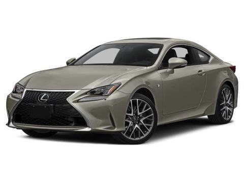 2016 Lexus RC.