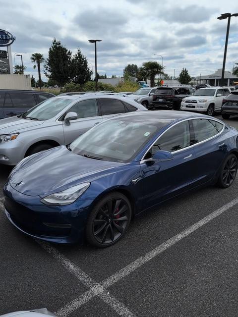 2020 Tesla Model 3.