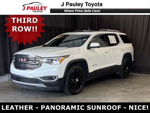 2018 GMC Acadia.