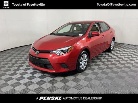 2016 Toyota Corolla.