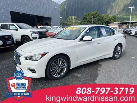 2022 Infiniti Q50.