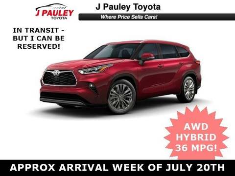 2025 Toyota Highlander.