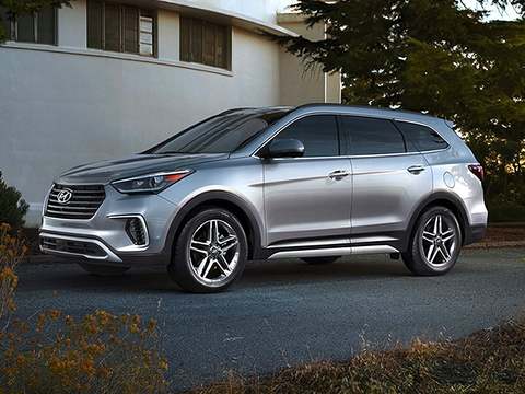 2017 Hyundai Santa Fe.