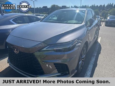 2023 Lexus RX.
