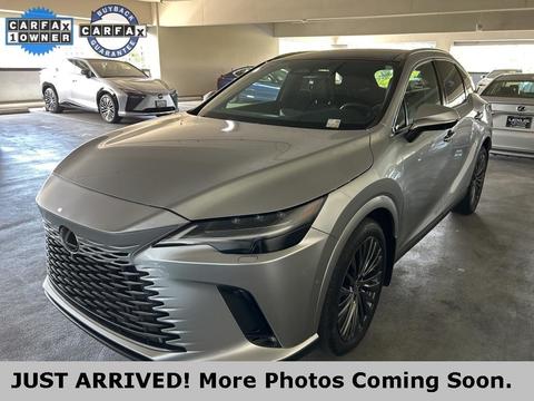 2023 Lexus RX.