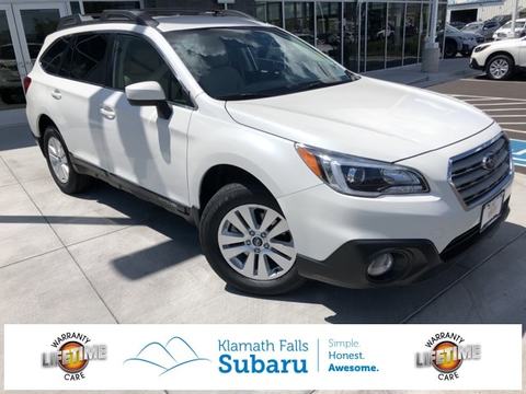 2017 Subaru Outback.