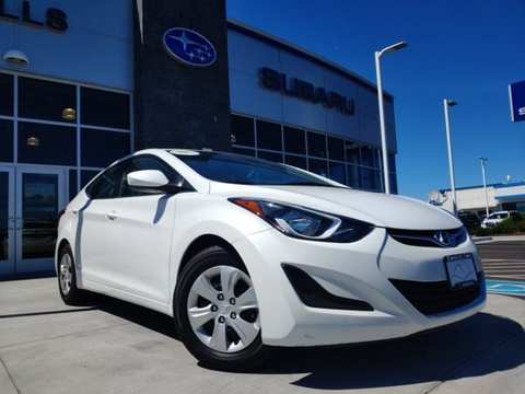 2016 Hyundai Elantra.