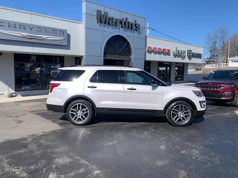 2016 Ford Explorer.
