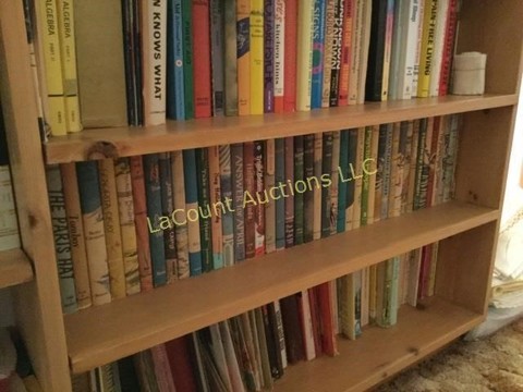 51 Miscellaneous 3 shelves vintage books.