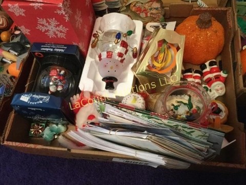 65 Miscellaneous holiday lot.