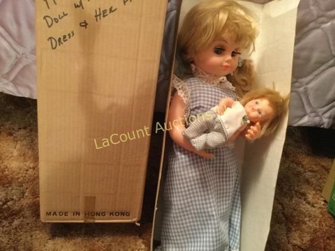 103 Miscellaneous doll with baby.