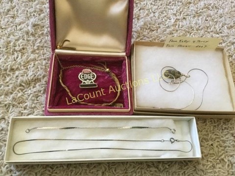 430 Miscellaneous sterling silver jewelry and other.