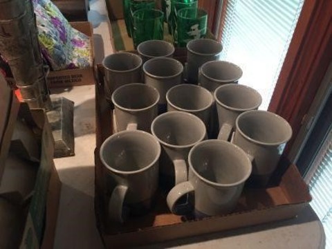 27 Miscellaneous Coffee cups.