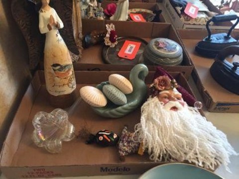 96 Miscellaneous Angel, Santa decorator & assorted.