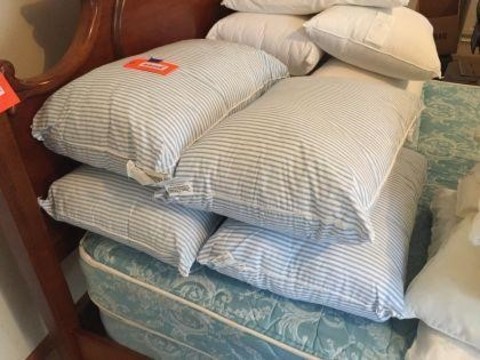180 Miscellaneous Assorted pillows.