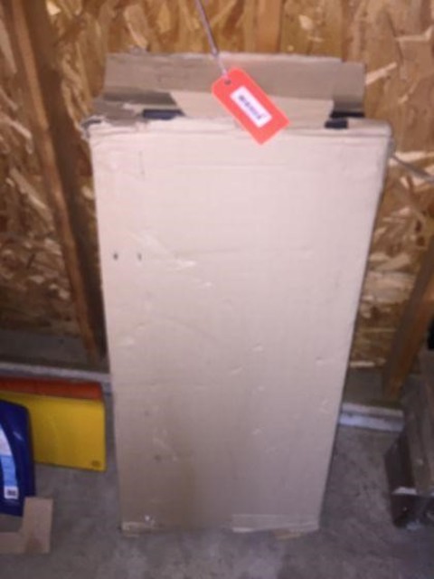 189 Miscellaneous Shelving unit in box.