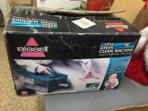 18 Miscellaneous Bissel green clean machine.
